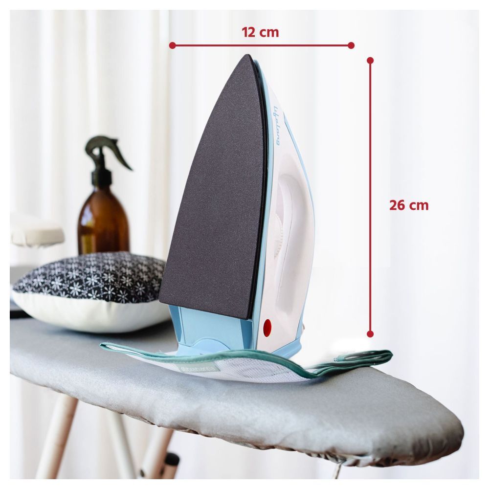 Buy Lifelong 1000 Watts Dry Iron (Non Stick Soleplate, LLDI10, Blue) Online  - Croma