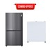 Picture of LG Fridge GCB257KQBV + Mini Refrigerator