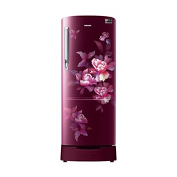 Picture of Samsung 183 Litres 4 Star Single Door Refrigerator (RR20C1824HN, Himalayan Poppy Red)