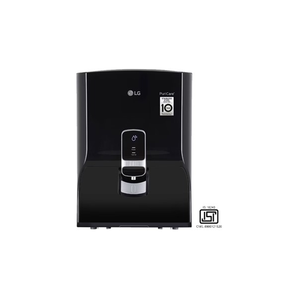 Picture of LG WW140NP 8 L RO Water Purifier with Stainless Steel Tank  (Black)