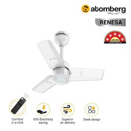 Picture of Atomberg Renesa Remote 3 Blade Ceiling Fan (24RENESA)