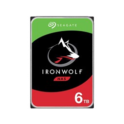 Picture of Seagate IronWolf ST6000VN001 Network Attached Storage Internal Hard Drive HDD 6TB (3.5" 6GB/S SATA 256MB/ 3 Years Warranty)