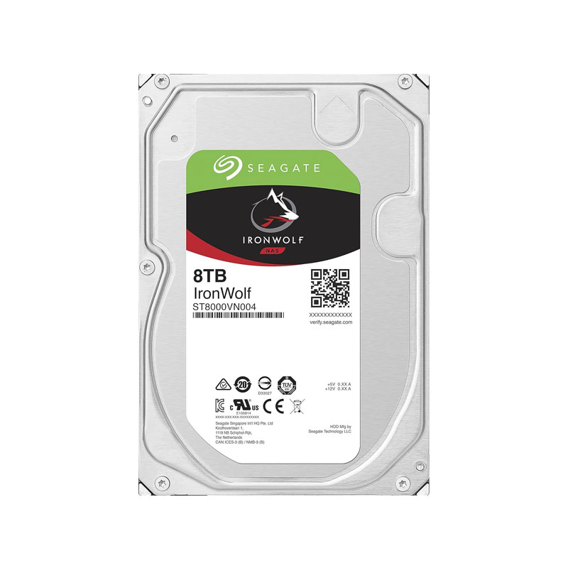 Seagate IronWolf ST8000VN004 Network Attached Storage Internal  