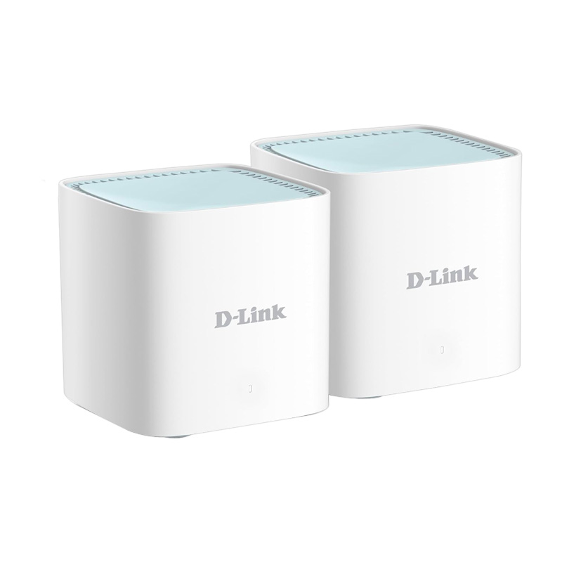 D-Link M15 AX1500 Eagle Pro 300 Mbps AI Mesh Wi-Fi 6 Router System 2-Pack (Easy Setup/ Multi-Pack for Smart Wireless Internet Network/ Compatible with Amazon Alexa & Google Assistant/ Dual Band)