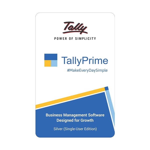 Picture of TallyPrime Silver - One Software for All Your Business Needs (Accounting, GST, Invoice, Inventory, MIS & More)