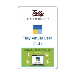 Picture of Tally Virtual User - (1-4)