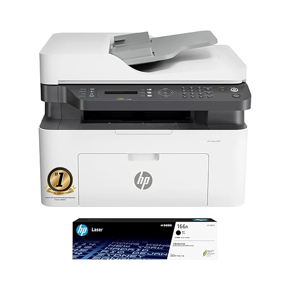 Picture of HP  MFP 1188fnw Multi-function WiFi Monochrome Laser Printer Wireless Printer (Black and White)