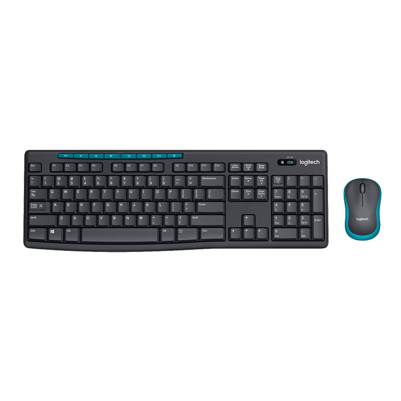 Picture of Logitech MK275 USB Wireless Keyboard and Mouse Combo (Black)