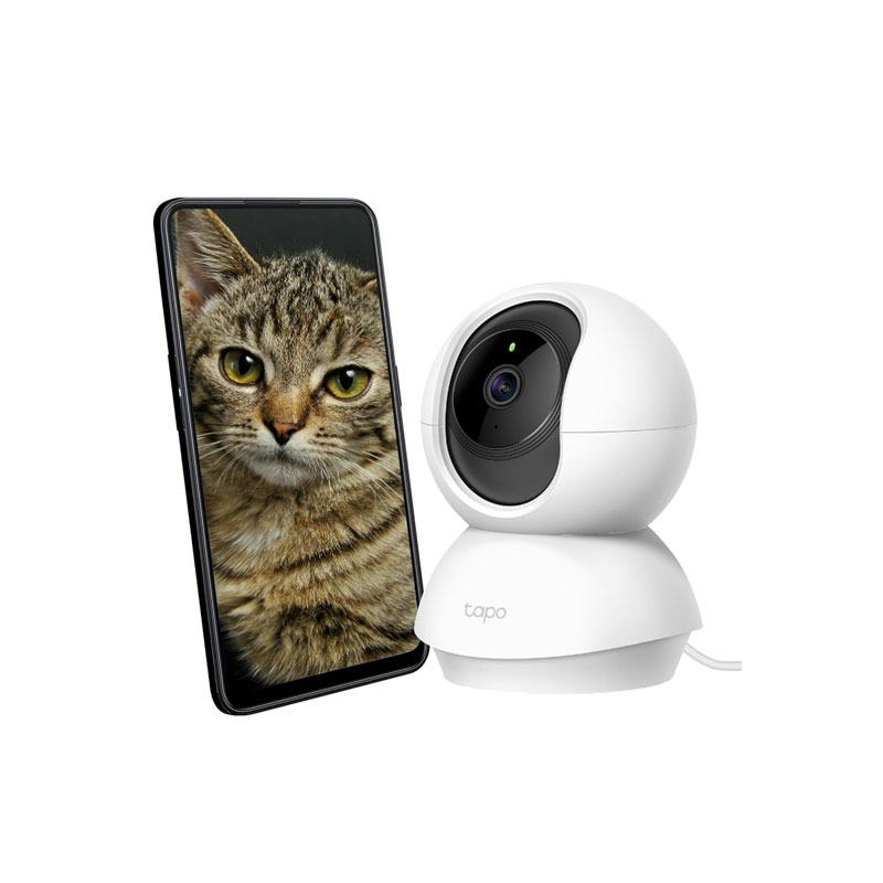 Picture of TP-Link Tapo C210 360° 3MP Full HD 2304 X 1296P Video Pan/Tilt Smart Wi-Fi Security Camera (Alexa Enabled/ 2-Way Audio/ Night Vision/ Motion Detection/ Indoor CCTV)