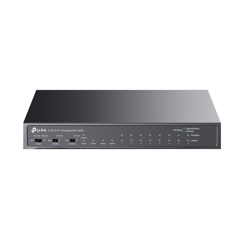 Picture of TP-Link 6-Port 10/100Mbps Desktop Switch with 4-Port PoE (LS106LP)
