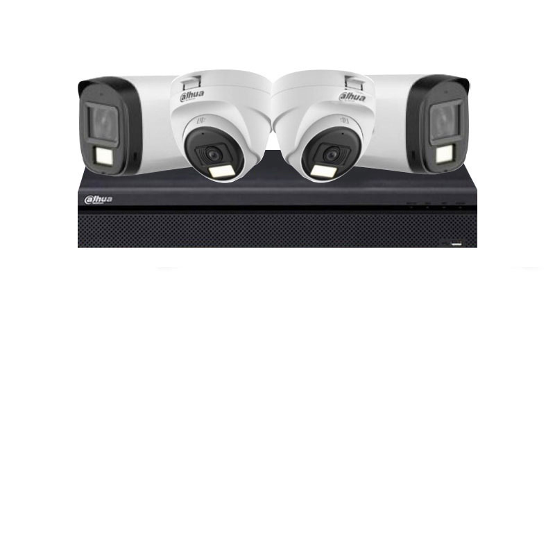 Dahua Cheap Surveillance Camera Kit Dahua CCTV Cameras Combo (2