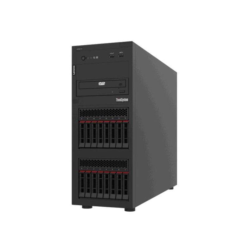 Picture of Lenovo ThinkSystem ST250 V3 - Xeon E 2468 Tower Server (32GB/ 8C 65W 2.6GHz 2.6 Ghz 24 MB/ 32GB 4800MHz (2Rx8) ECCUDIMM/ 4 x 1.92TB SATA SSD/ OB SATA RAID Mode/ Xclarity Platinum/ Broadcom NX 4x1G Base-T PCIe/ 500WP AC ATX PSU/ 3 years warranty) 