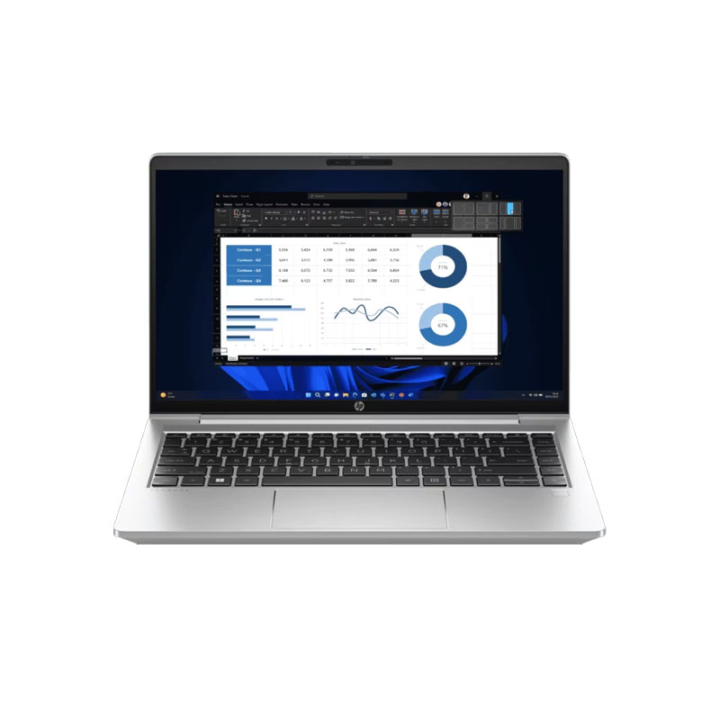 Picture of HP ProBook 440 - 13th Gen Intel Core i7-1355U 14" (35.56 cm) B10MCPT G10 Business Laptop (16GB/ 512GB SSD/ Full HD IPS Display/ Intel UHD Graphics/ Windows 11 Pro/ Backlit keyboard/ 1Year Warranty/ Silver/ 1.38 kg)